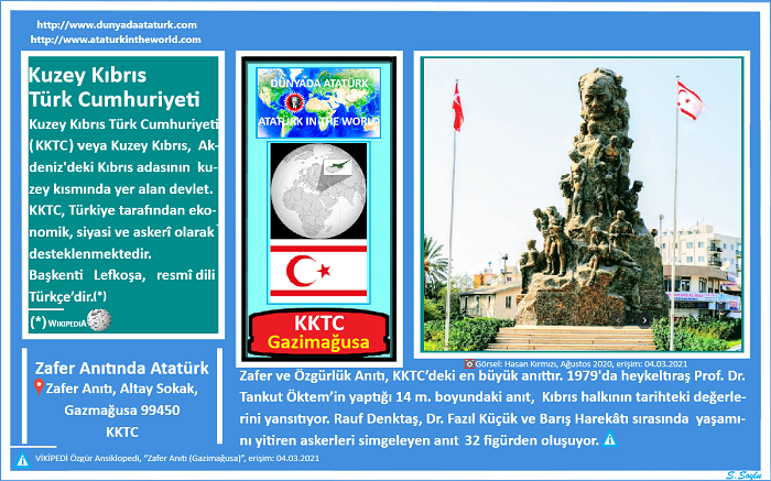 Dünyada Atatürk: KKTC-Gazimağusa Atatürk Büstü