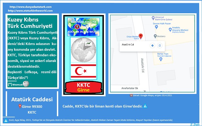 Dünyada Atatürk: KKTC-Girne Atatürk Caddesi