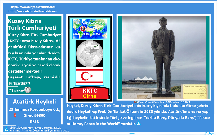 Dünyada Atatürk: KKTC-Girne Atatürk Heykeli