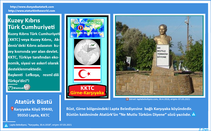 Dünyada Atatürk: KKTC-Girne Atatürk Büstü