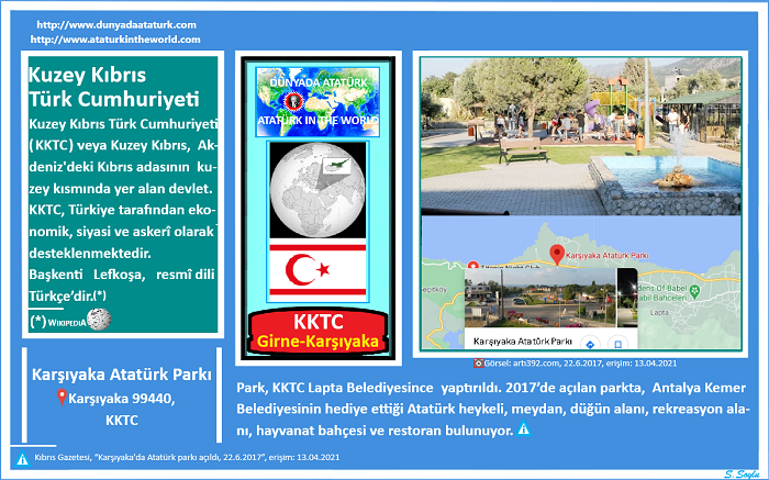 Dünyada Atatürk: KKTC-Girne Karşıyaka Atatürk Parkı