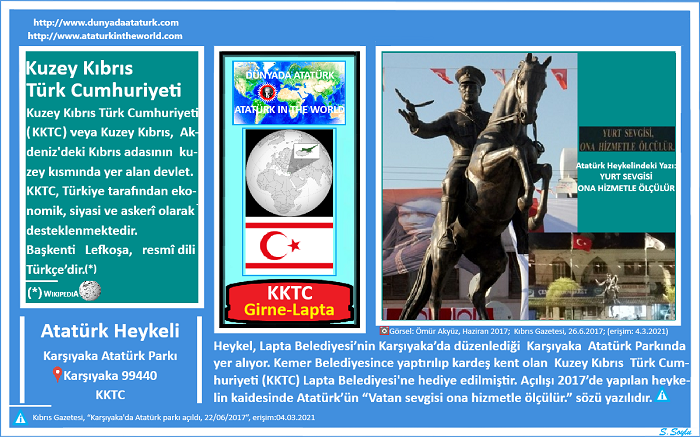 Dünyada Atatürk: KKTC-Girne Atatürk Heykeli