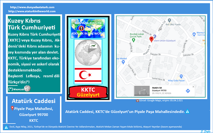 Dünyada Atatürk: KKTC-Güzelyurt Atatürk Caddesi