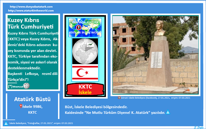 Dünyada Atatürk: KKTC-İskele Atatürk Büstü