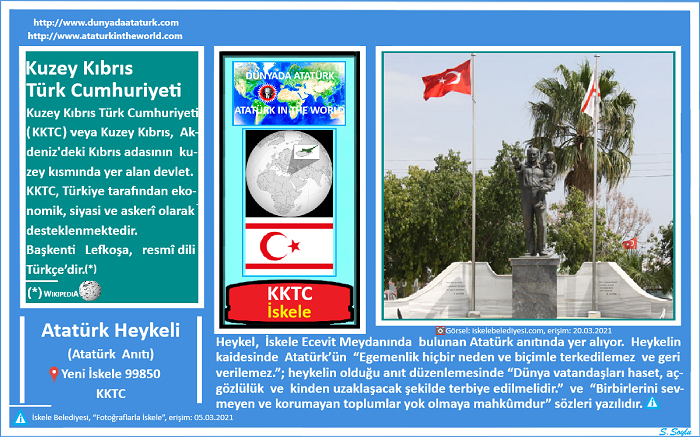 Dünyada Atatürk: KKTC-İskele Atatürk Heykeli