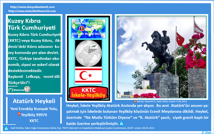 Dünyada Atatürk: KKTC-İskele Atatürk Heykeli