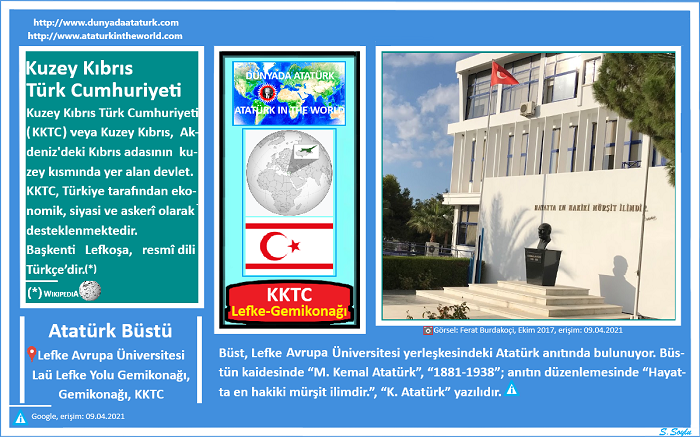 Dünyada Atatürk: KKTC-Lefke Atatürk Büstü