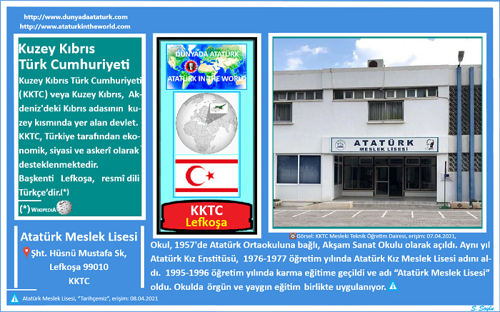 Dünyada Atatürk: KKTC-Lefkoşa Atatürk Meslek Lisesi