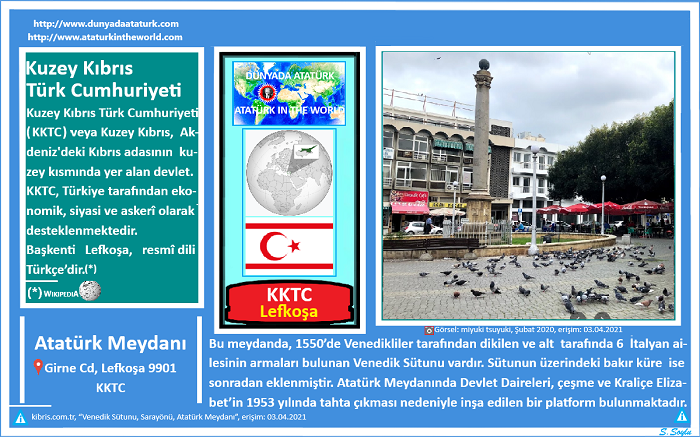 Dünyada Atatürk: KKTC-Lefkoşa Atatürk Meydanı