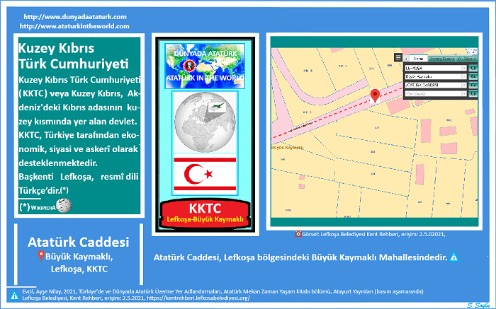 Dünyada Atatürk: KKTC-Lefkoşa Büyük Kaymaklı Atatürk Caddesi