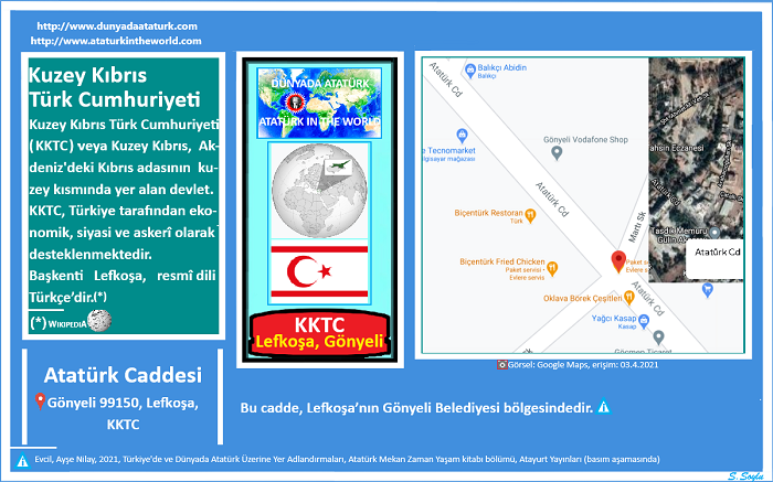 Dünyada Atatürk: KKTC-Lefkoşa Gönyeli Atatürk Caddesi