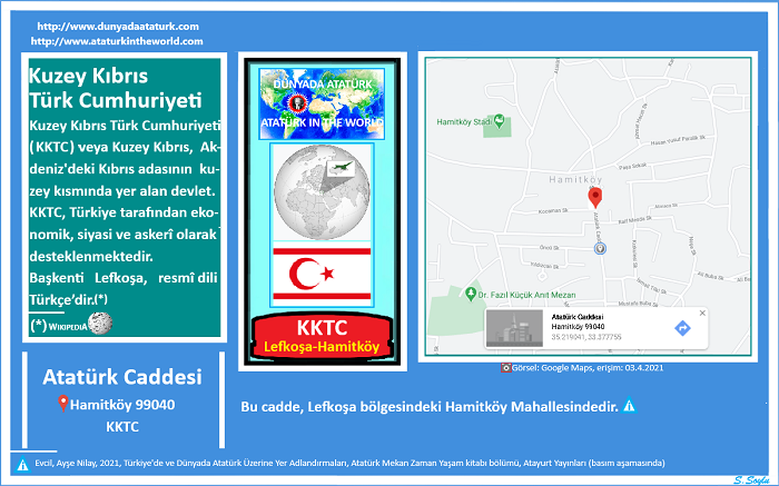 Dünyada Atatürk: KKTC-Lefkoşa Hamitköy Atatürk Caddesi