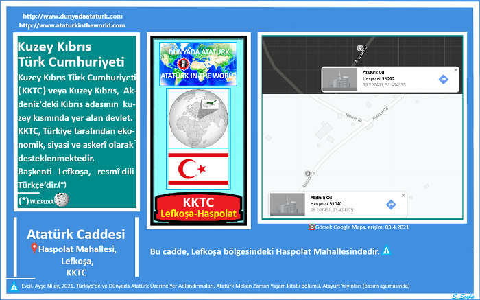 Dünyada Atatürk: KKTC-Lefkoşa Haspolat Atatürk Caddesi