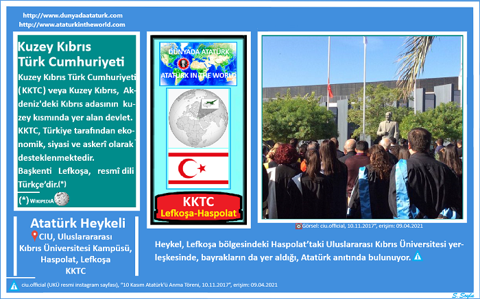 Dünyada Atatürk: KKTC-Lefkoşa Atatürk Heykeli