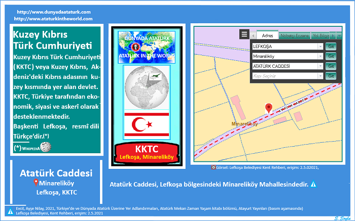 Dünyada Atatürk: KKTC-Lefkoşa Miareliköyy Atatürk Caddesi