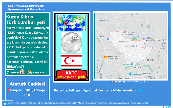 Dünyada Atatürk: KKTC-Lefkoşa Yenişehir Atatürk Caddesi