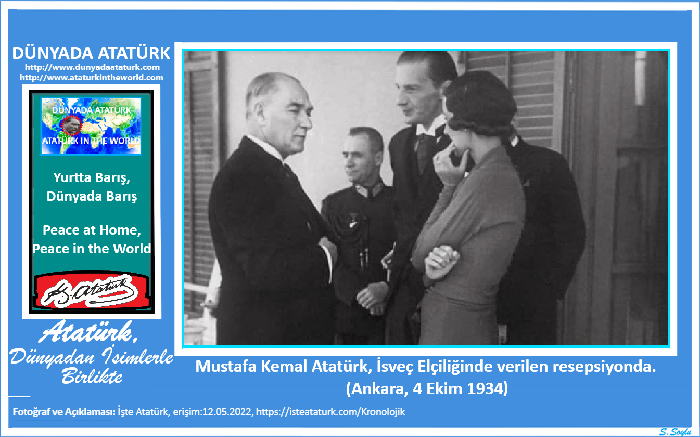 Atatürk, Dünyadan İsimlerle Birlikte