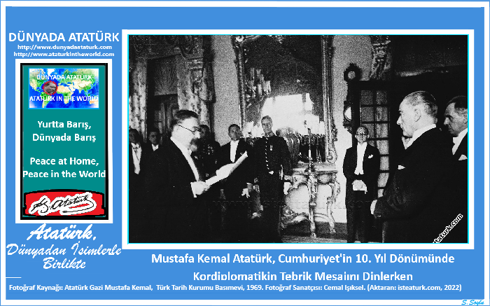 Atatürk, Dünyadan İsimlerle Birlikte