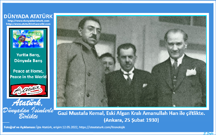 Atatürk, Dünyadan İsimlerle Birlikte