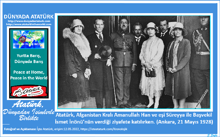 Atatürk, Dünyadan İsimlerle Birlikte