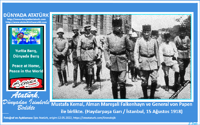 Atatürk, Dünyadan İsimlerle Birlikte