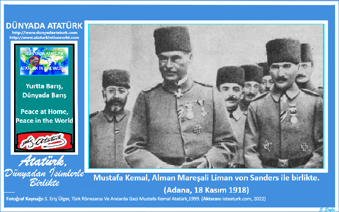 Atatürk, Dünyadan İsimlerle Birlikte