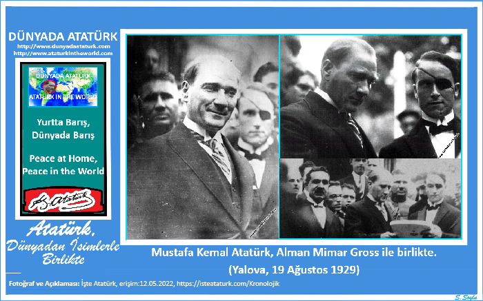 Atatürk, Dünyadan İsimlerle Birlikte