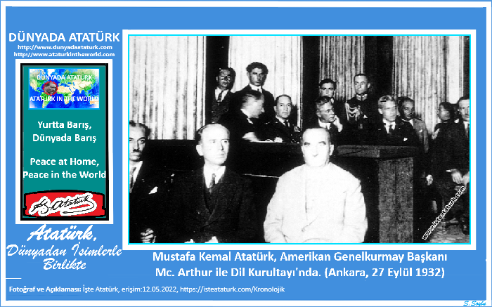 Atatürk, Dünyadan İsimlerle Birlikte