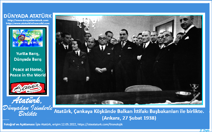 Atatürk, Dünyadan İsimlerle Birlikte