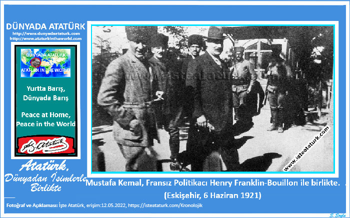 Atatürk, Dünyadan İsimlerle Birlikte