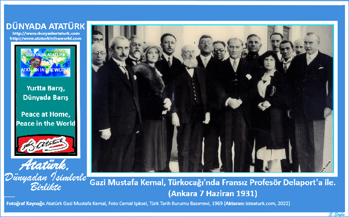 Atatürk, Dünyadan İsimlerle Birlikte