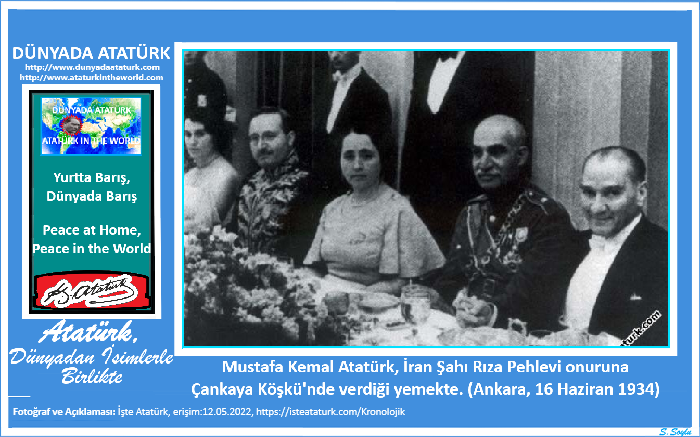 Atatürk, Dünyadan İsimlerle Birlikte