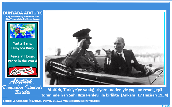 Atatürk, Dünyadan İsimlerle Birlikte