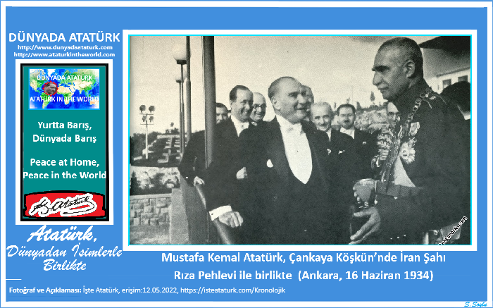 Atatürk, Dünyadan İsimlerle Birlikte