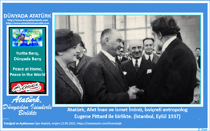 Atatürk, Dünyadan İsimlerle Birlikte