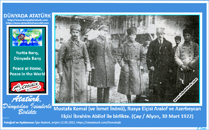 Atatürk, Dünyadan İsimlerle Birlikte: