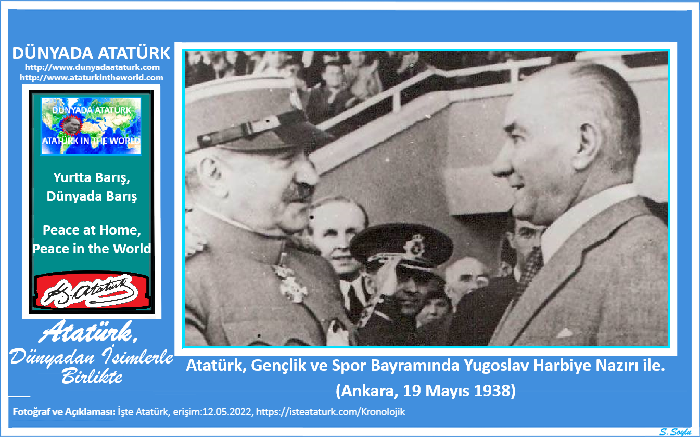 Atatürk, Dünyadan İsimlerle Birlikte