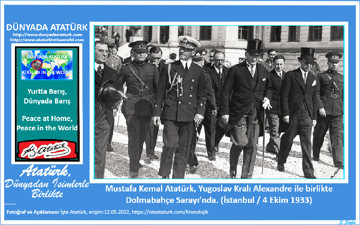 Atatürk, Dünyadan İsimlerle Birlikte